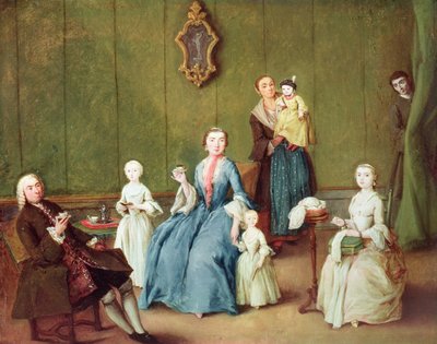 Famiglia veneziana da Pietro Longhi